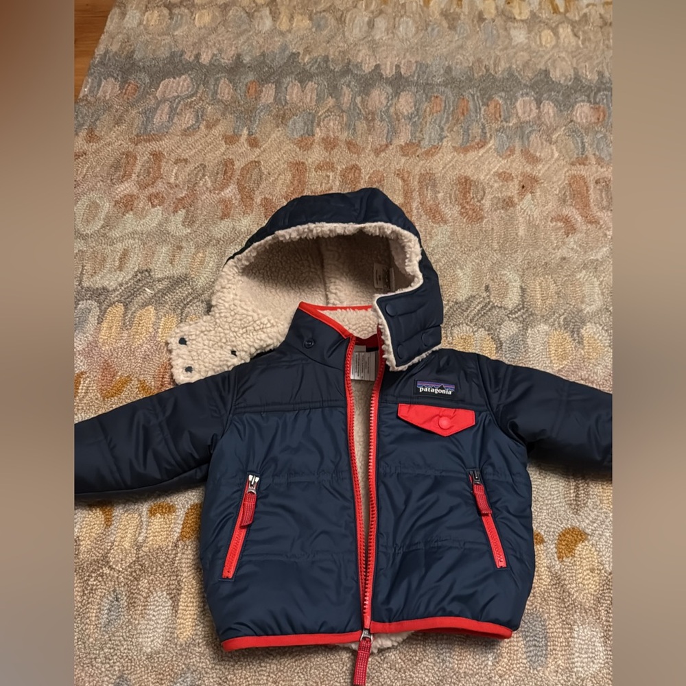 Patagonia 3-6m Reversible Tribbles Jacket